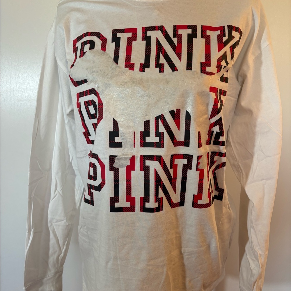 PINK Victoria's Secret White Tee